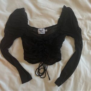 Princess Polly cute black top